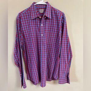 J Crew button up shirt size L